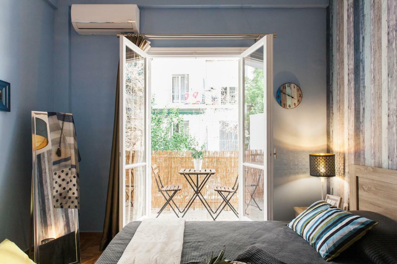 Safe Quiet Rooms In Apartment Close To Metro Station And Walk Acropolis Ateny Zewnętrze zdjęcie